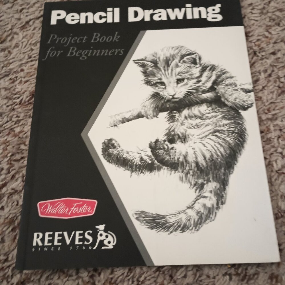 NEW pencil drawing project book - Walter Foster